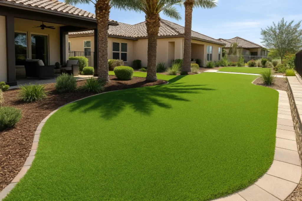 Simply Verde Artificial Turf installing synthetic grass