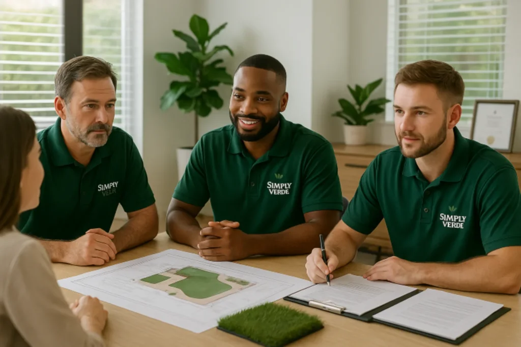 Staff of Simply Verde Artificial Turf in Ponte Vedra, FL